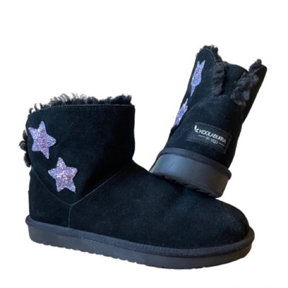 UGG Koolaburra cozy Black Suede boots